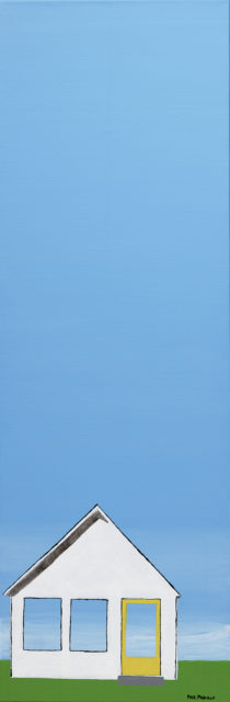 Shotgun with Yellow Door